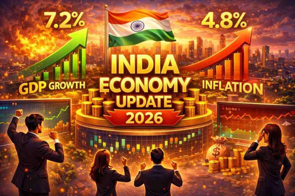 india-economy-update-gdp-growth-inflation-trends-2026 India economy update GDP and inflation 2026